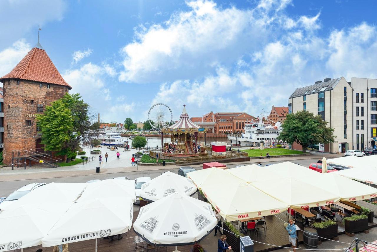 Riverside Apartment Targ Rybny Gdansk Ngoại thất bức ảnh